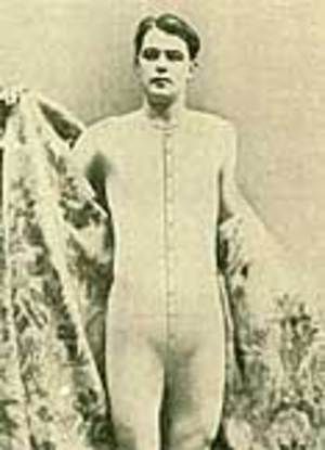 pics 1900 Mens Underwear pin on college circa 1917