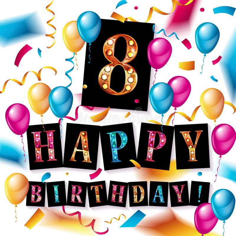 images 8Th Birthday Clipart 8th birthday clipart 1 birthday