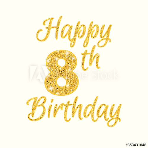 pics 8Th Birthday Clipart eighth birthday clip art royalty free
