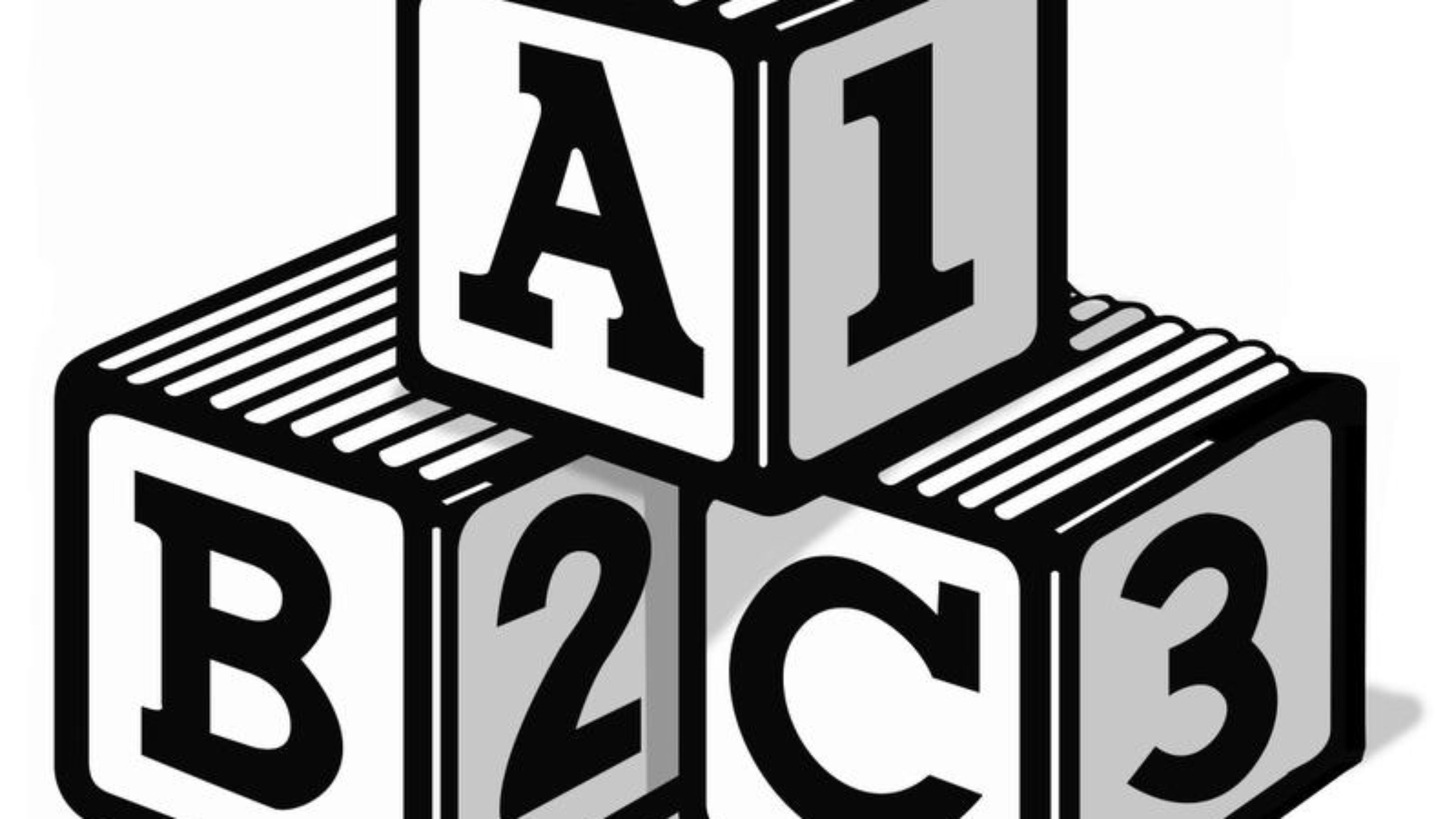 images Abc Blocks Black And White abc blocks clip art with no background
