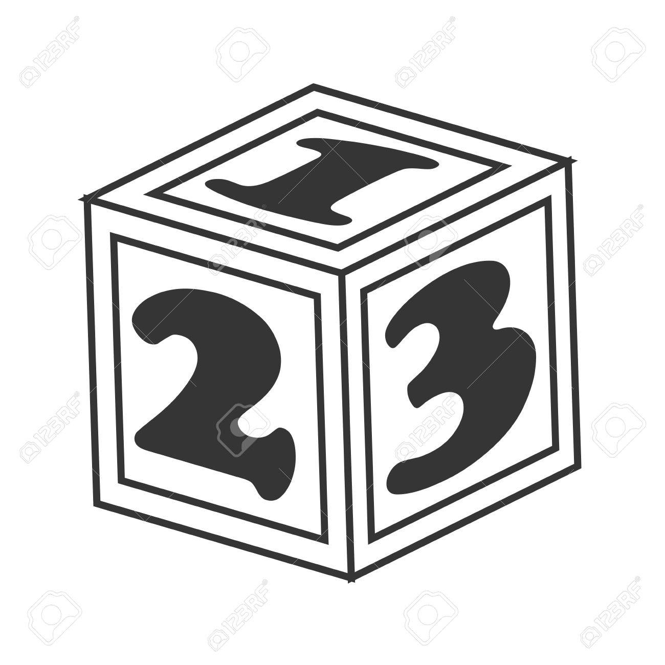 pix Abc Blocks Black And White abc blocks toy black and white isolated flat icon