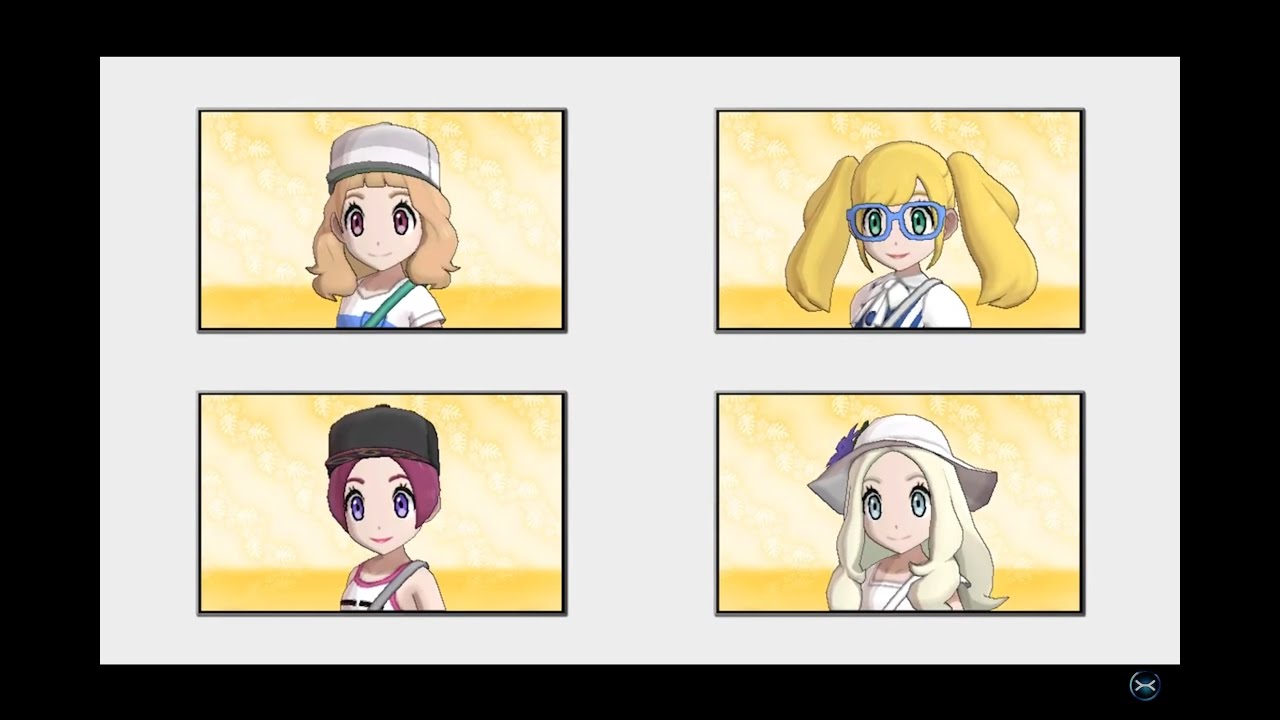 pic All Hair Colors Pokemon Sun a complete female pokemon sun