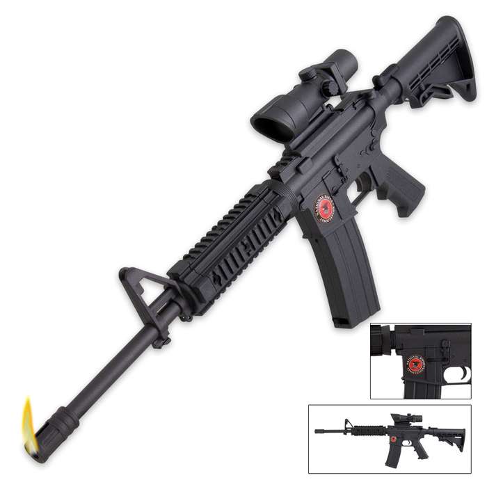 pix Ar 15 Rifle Barbecue Lighter ar 15 rifle bbq lighter