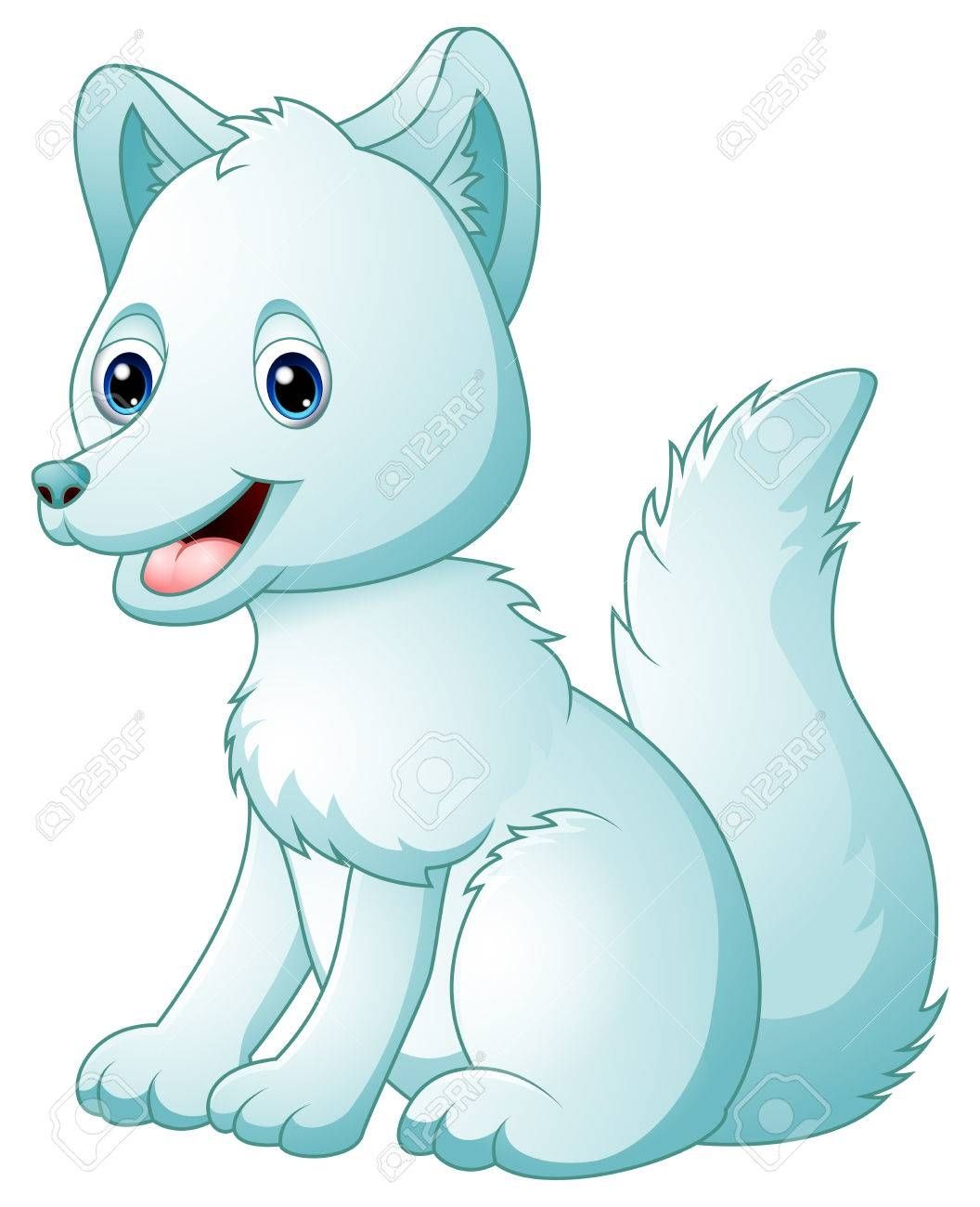 pic Arctic Fox Clipart arctic fox clip art royalty free