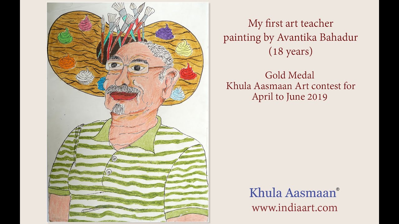 pic Avantika Drawing Competition 2019 aki buki art academy september 2018