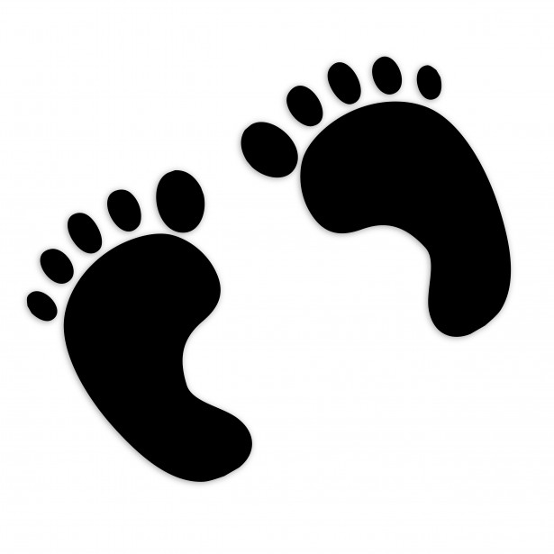 picture Baby Footprints Clipart baby footprint clipart