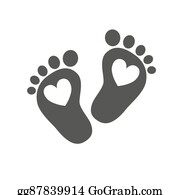wallpapers Baby Footprints Clipart clipart library