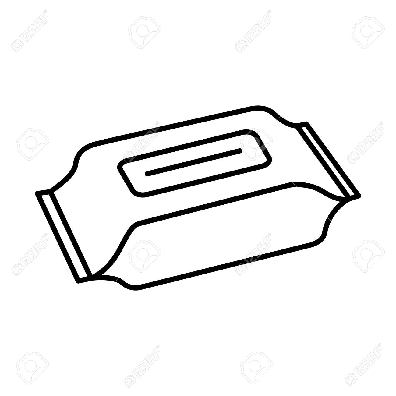 photo Baby Wipes Icon vectorstock