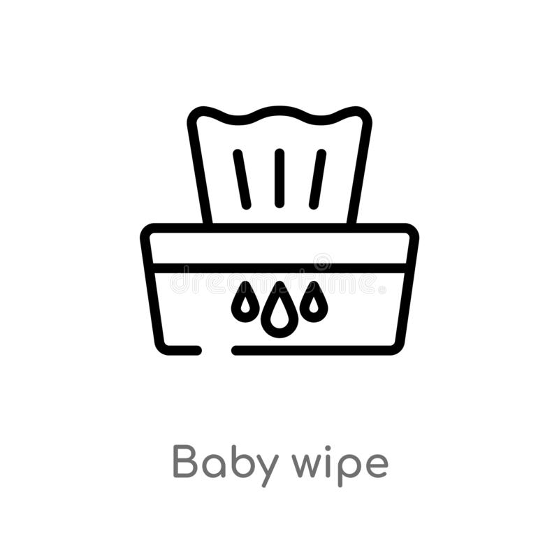 picture Baby Wipes Icon baby wipe stock illustrations 865