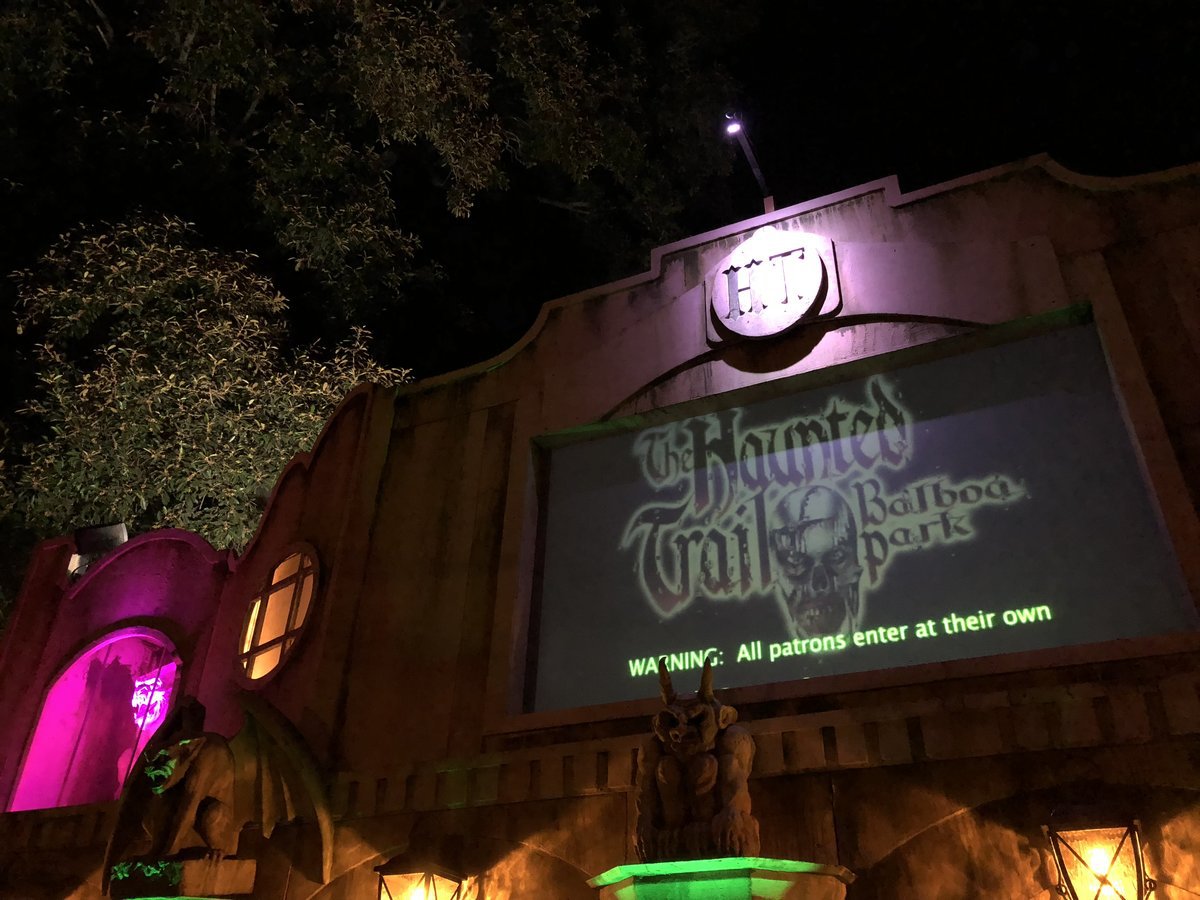photo Balboa Haunted Trails 2018 balboa park haunted trail kid 101