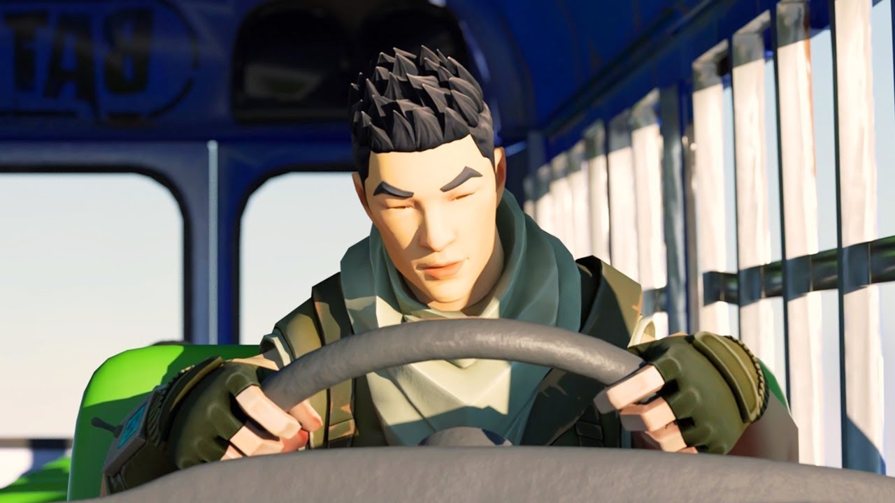 pics Battle Bus Driver if the bus driver fell asleep on the battle bus fortnite animation