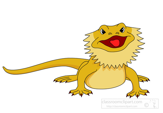 photo Bearded Dragon Clipart reptiles bearded dragon clipart clip art pictures graphics illustrations