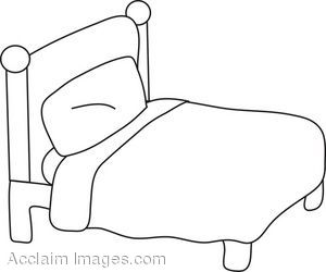 picture Bed Clipart Black And White table clipart black and white hd bed