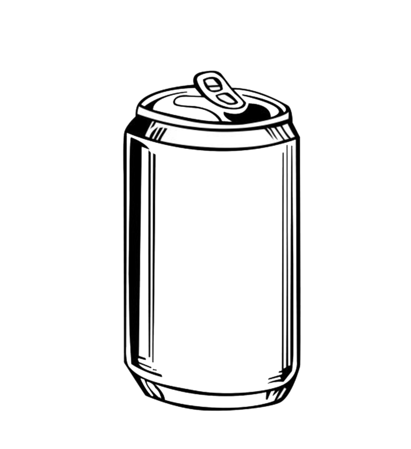 picture Beer Black And White Can history of beer cans