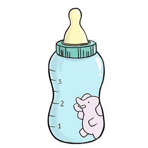 pic Biberones Animados Para Baby Shower pin en ttro