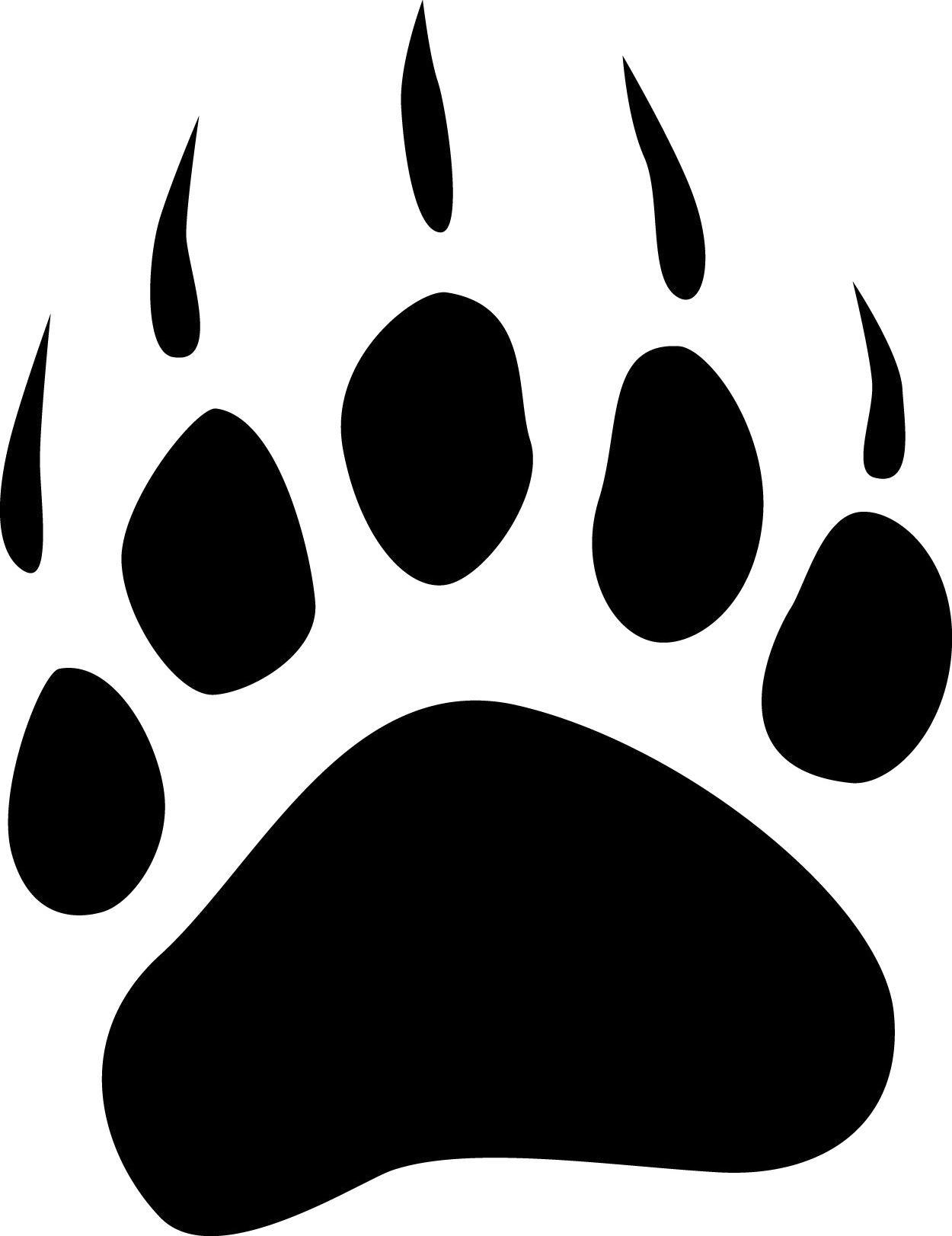 pics Black Bear Paw Logo black bear paw logos