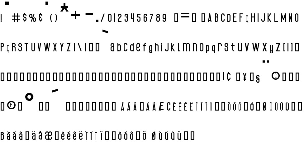 pix Black Spoon Font urban fonts