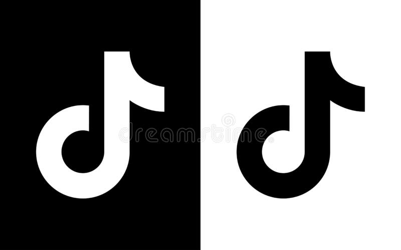 pics Black Tiktok Logo tiktok black share icon vector logo