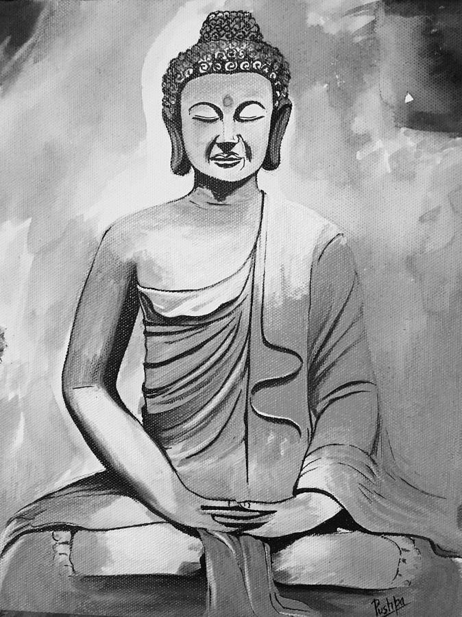 picture Buddha Images In Black And White royalty free vector budha images