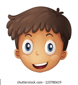 photo Cartoon Boy Face Clip Art cute boy cartoon face vector