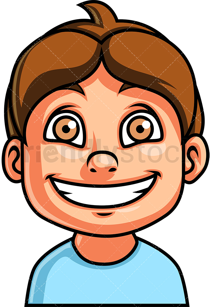 pics Cartoon Boy Face Clip Art cute boy face cartoon vector illustration graphic design