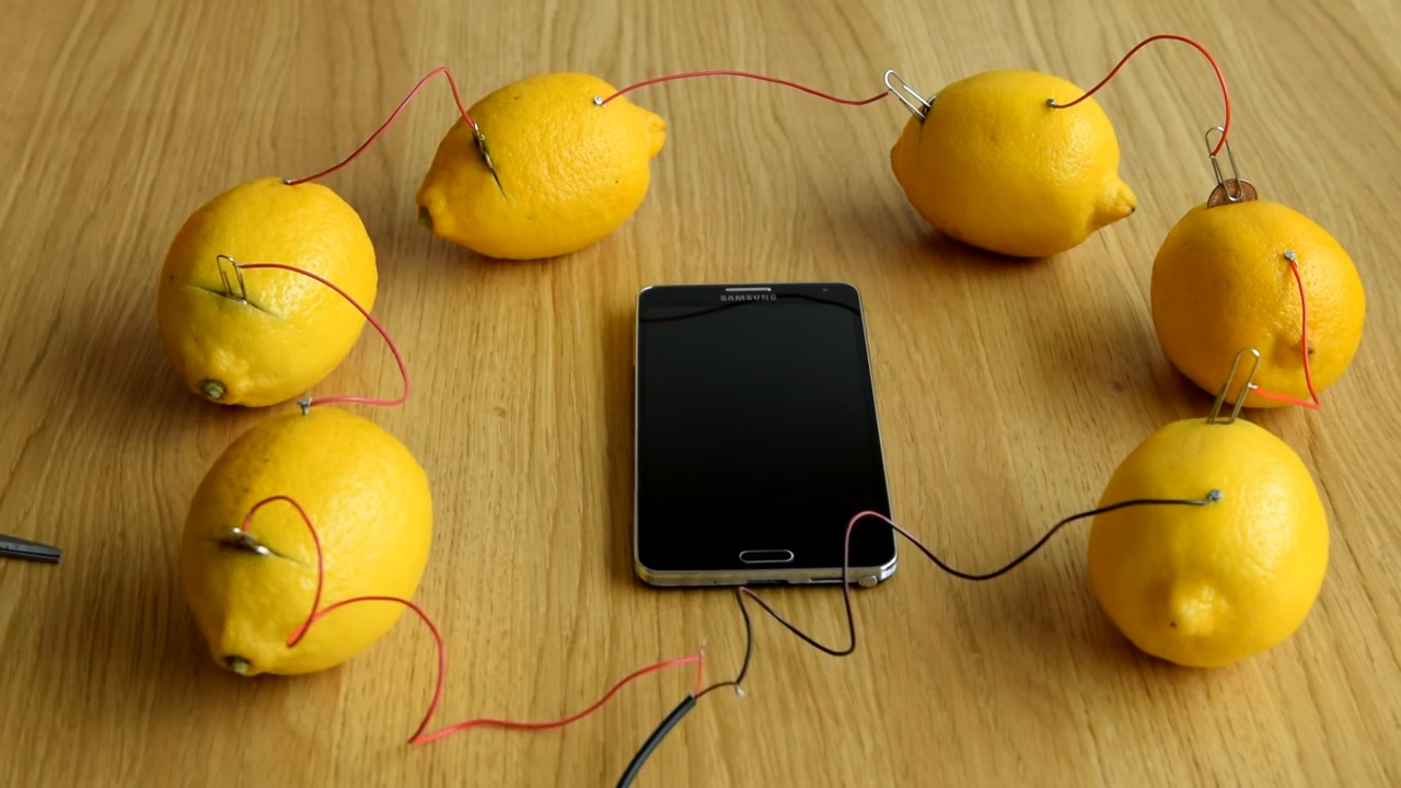 pic Charging Your Phone With Fruit you can charge your mobile phone with a