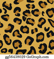 wallpapers Cheetah Spots Clipart the seamless pattern of large black and white spots imitates