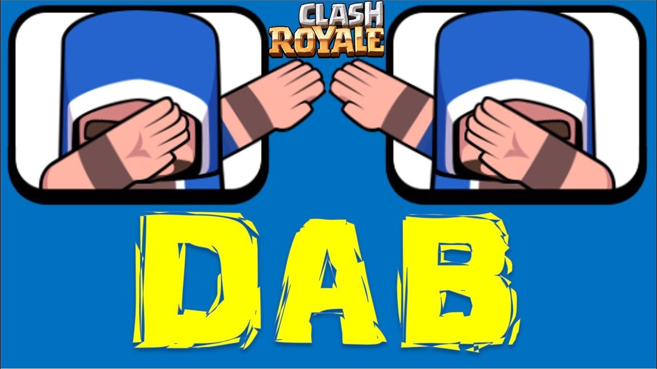 picture Clash Royale Dab new dab emote wizard emotes buying all chests