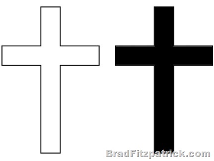 images Clip Art Black Cross pin on easter