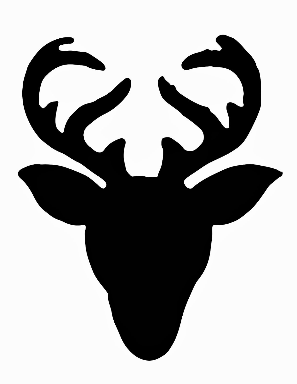 pic Clip Art Deer Head Silhouette free deer head silhouette download