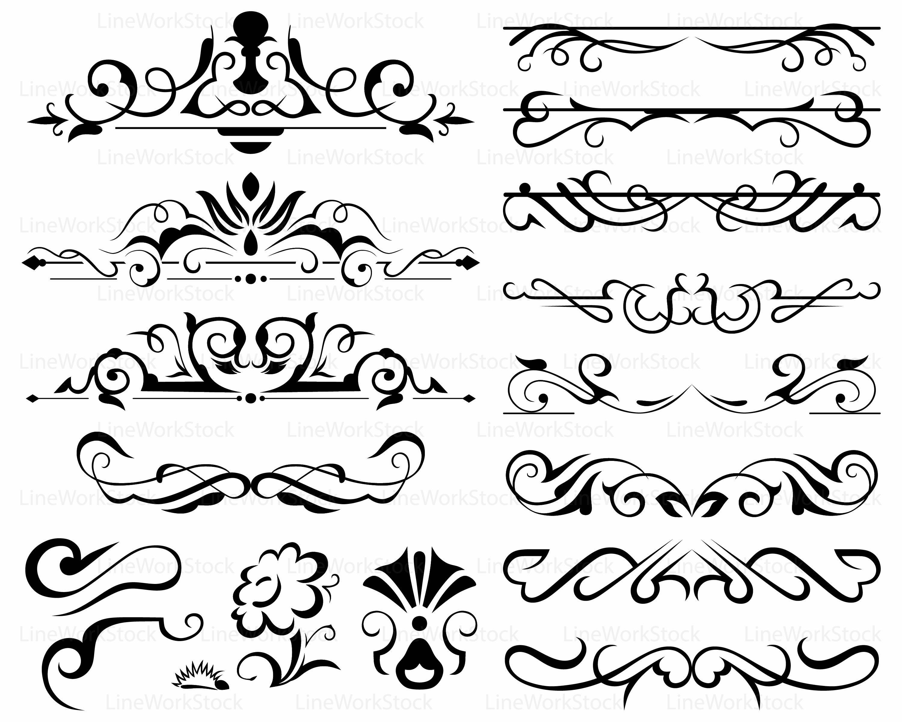 pics Clip Art Swirls And Scrolls swirl svg scroll clipart swirl svg swirl silhouette scroll cricut swirl cut files ornament clip art swirl digital divider designs svg