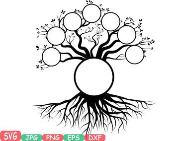 photo Clipart Family Tree With Roots family tree tattoo