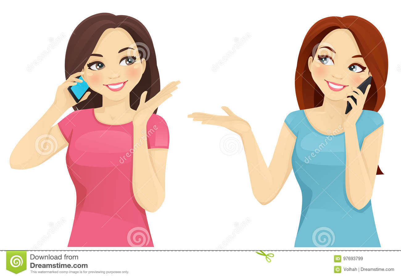 pix Clipart Talking On The Phone little girl on the chair talking on the