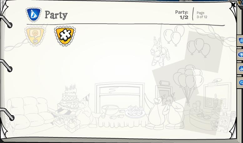 pix Club Penguin Party Stamps youtube
