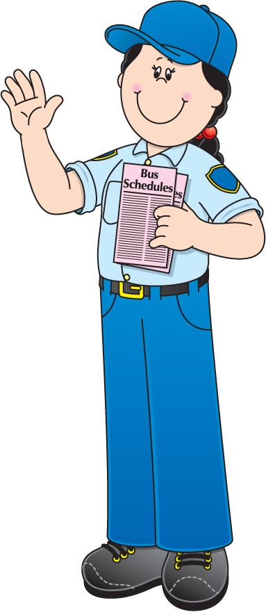 picture Community Helpers Bus Driver community helpers bus drivers grade 4