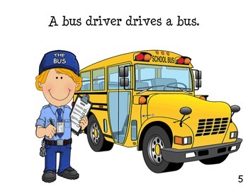 pics Community Helpers Bus Driver community helper bus driver