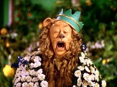 photo Cowardly Lion Crown the wizard of oz