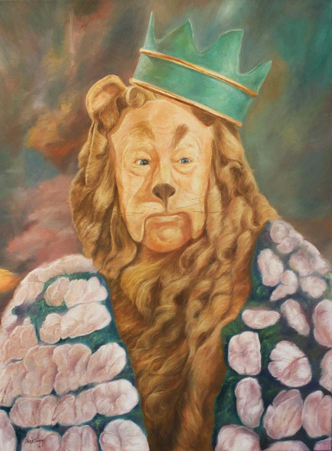pics Cowardly Lion Crown lion about courage stephanie lema