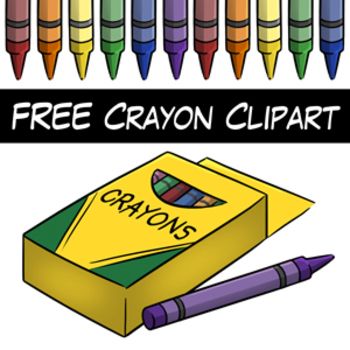 images Crayon Clip Art Free free crayon clip art