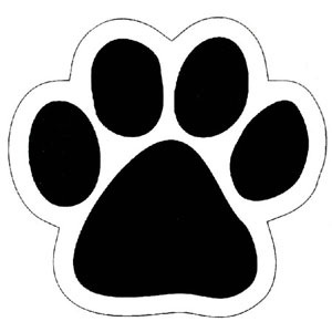 pic Cub Paw Print tigger cub paw print diecuts