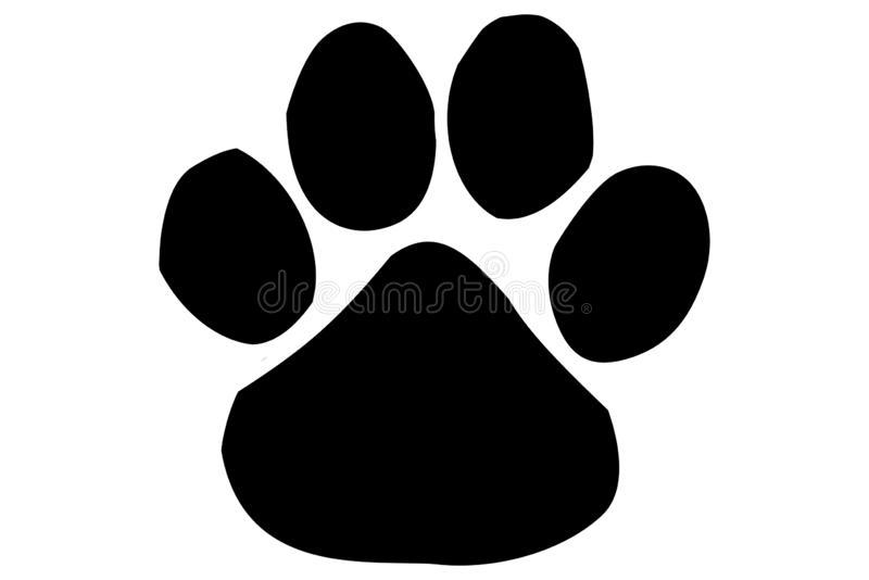 pix Cub Paw Print panther cubs paw print stencil