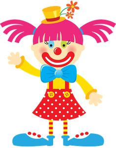 pic Cute Clown Clipart circus clown clip art cute clown face