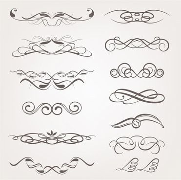 photo Decorative Flourishes Svg page border svg swirl decorative filigree divider scroll flourish element save the date greeting card digital cutting file vector