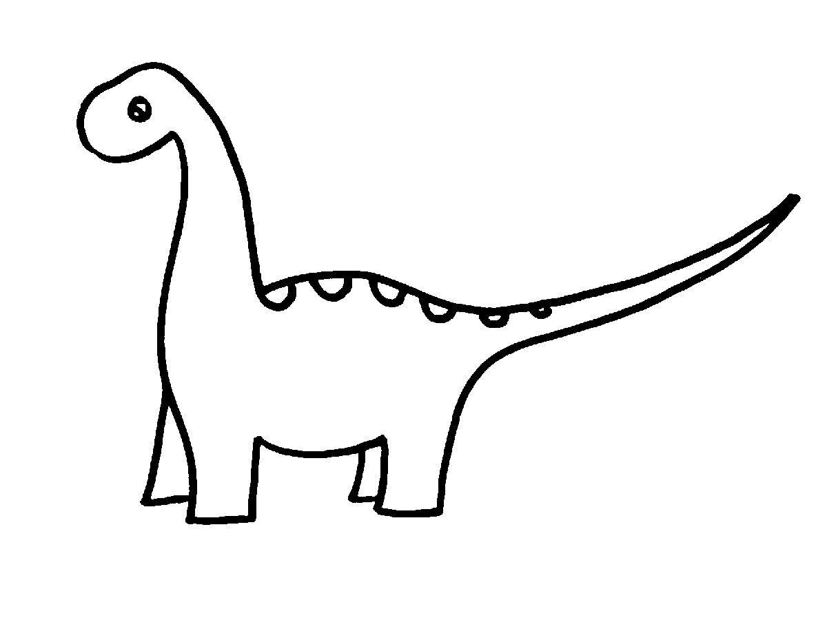 wallpapers Dinosaur Clipart Black And White clipart library