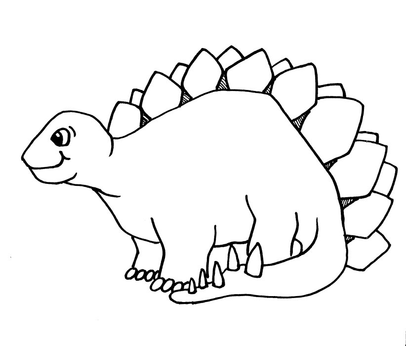 picture Dinosaur Clipart Black And White brachiosaurus dinosaur cartoon in black