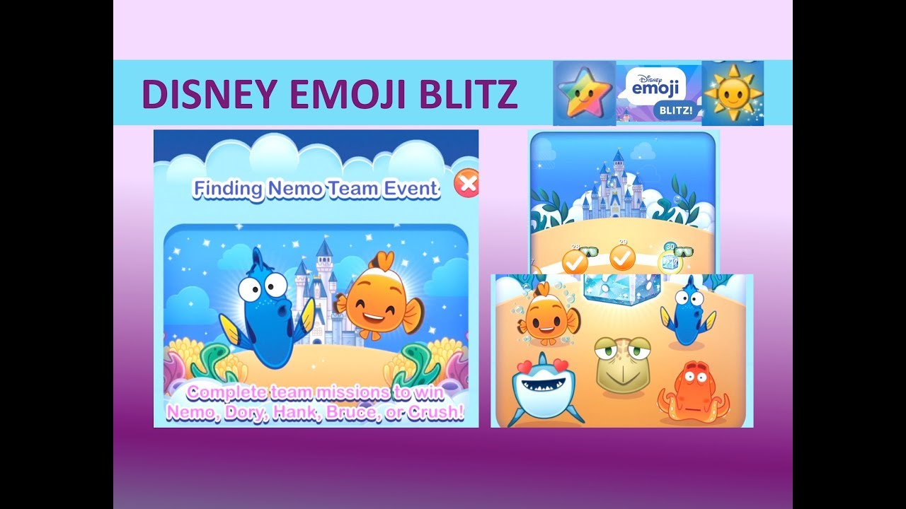 photo Disney Emoji Finding Nemo disney emoji blitz
