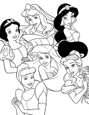 wallpapers Disney Princess Clipart Black And White clipart library