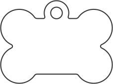 images Dog Bone Tag Clipart clipart library