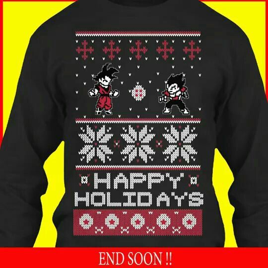 images Dragon Ball Xmas Sweater ueltee