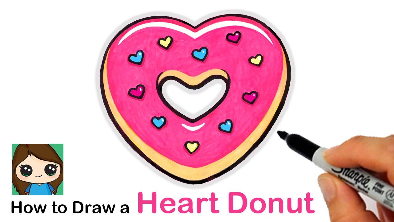 pic Draw So Cute Donut how to draw christmas donuts easy and cute